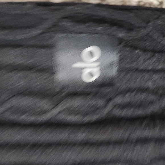 ALO Yoga Black Cable Knit Pants - Picture 2 of 4